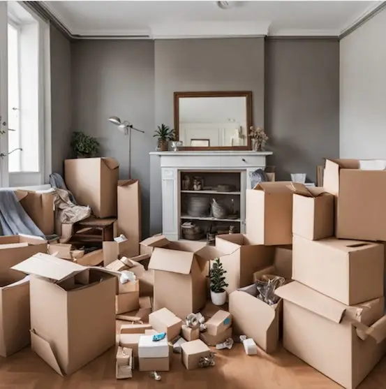 Débarrasser avant de vendre un bien immobilier